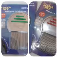 شانه استیل شیار دار  لیانا نیت   وضد رشک و شپش