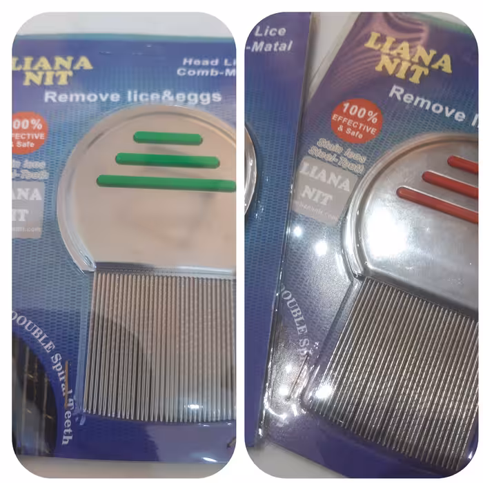 شانه استیل شیار دار  لیانا نیت   وضد رشک و شپش