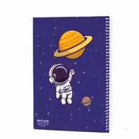 دفتر خط دار40 برگ پیتیکو طرح فضانورد