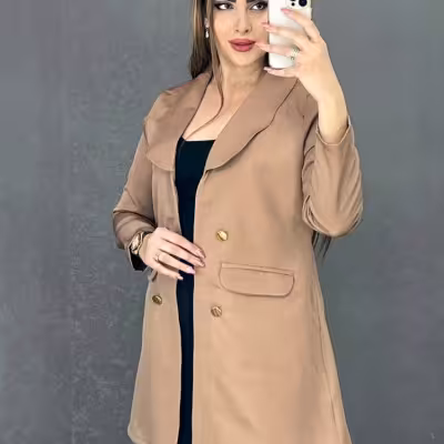 کت تک یقه آرشال مازراتی نخ توئیست مدل همتا