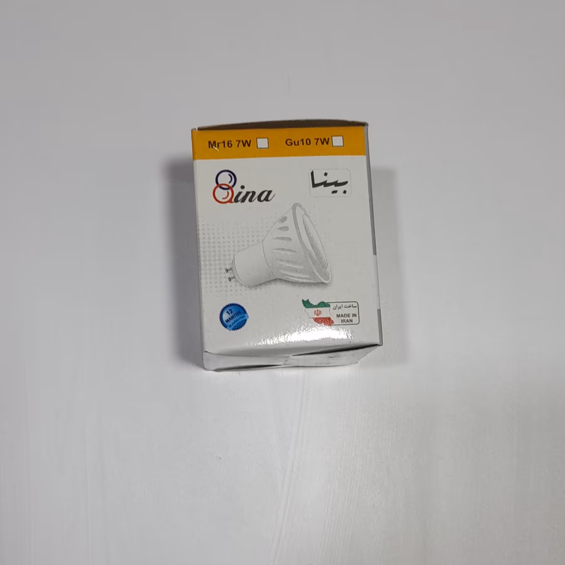 لامپ داخل هالوژن 7 وات برند بینا پایه سوزنی نور عالی