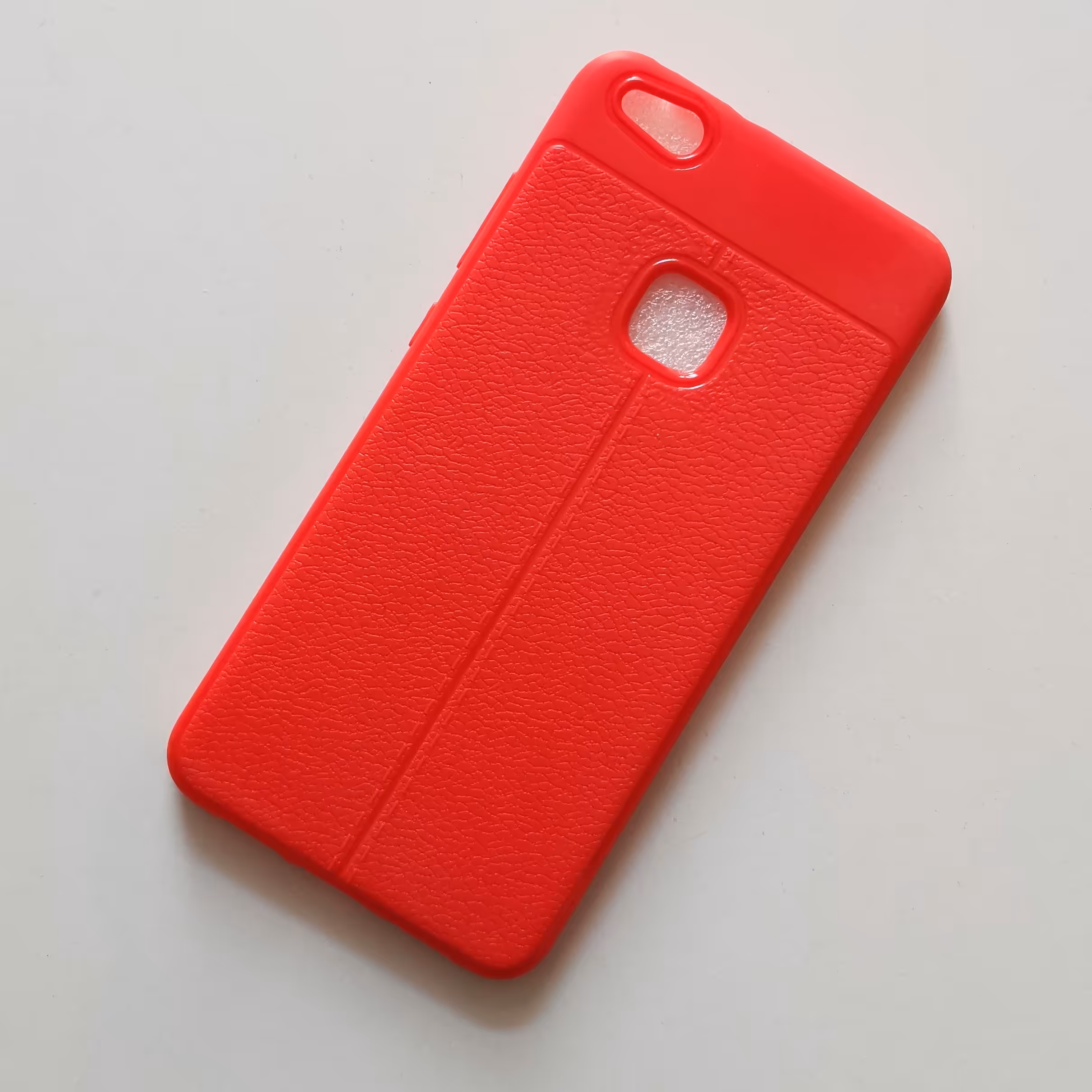 قاب ژله ای درجه یک Auto focus قرمز مناسب گوشی هوآوی P10 lite