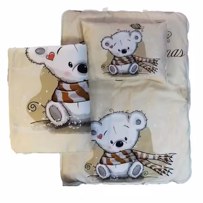 ست لحاف تشک دم دستیnini kalaطرح خرس