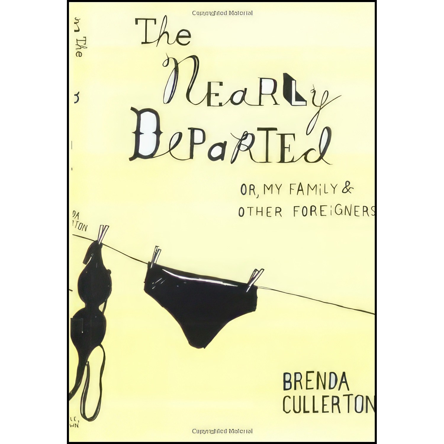 کتاب زبان اصلی The Nearly Departed اثر Brenda Cullerton
