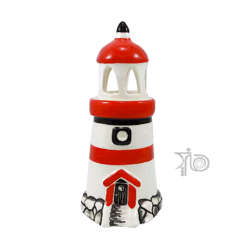 جاشمعی دستساز طرح فانوس دریایی