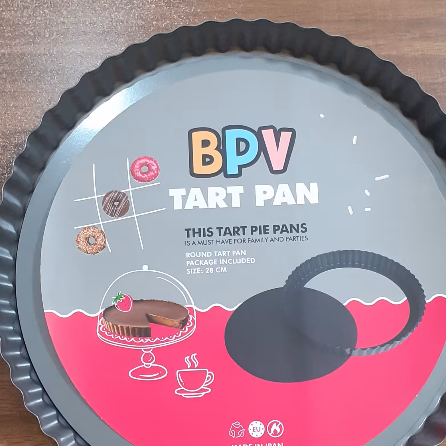 قالب تارت کف جدا