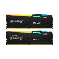 رم کینگستون مدل FURY Beast RGB با ظرفیت 64 گیگابایت فرکانس 5600 مگاهرتز دو کاناله