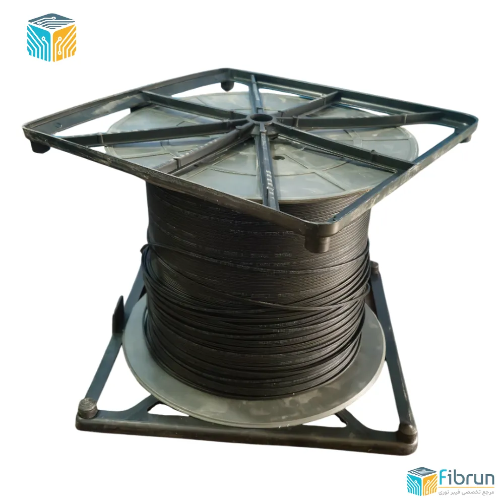 کابل دراپ فیبر نوری 2 کور 2 مهار و 3 مهار طرح فوجیکورا