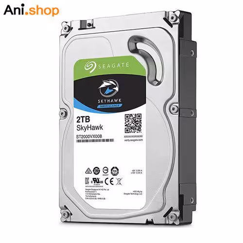 هارددیسک اینترنال سیگیت ظرفیت 2 ترابایت (مناسب دوربین) کد 398
