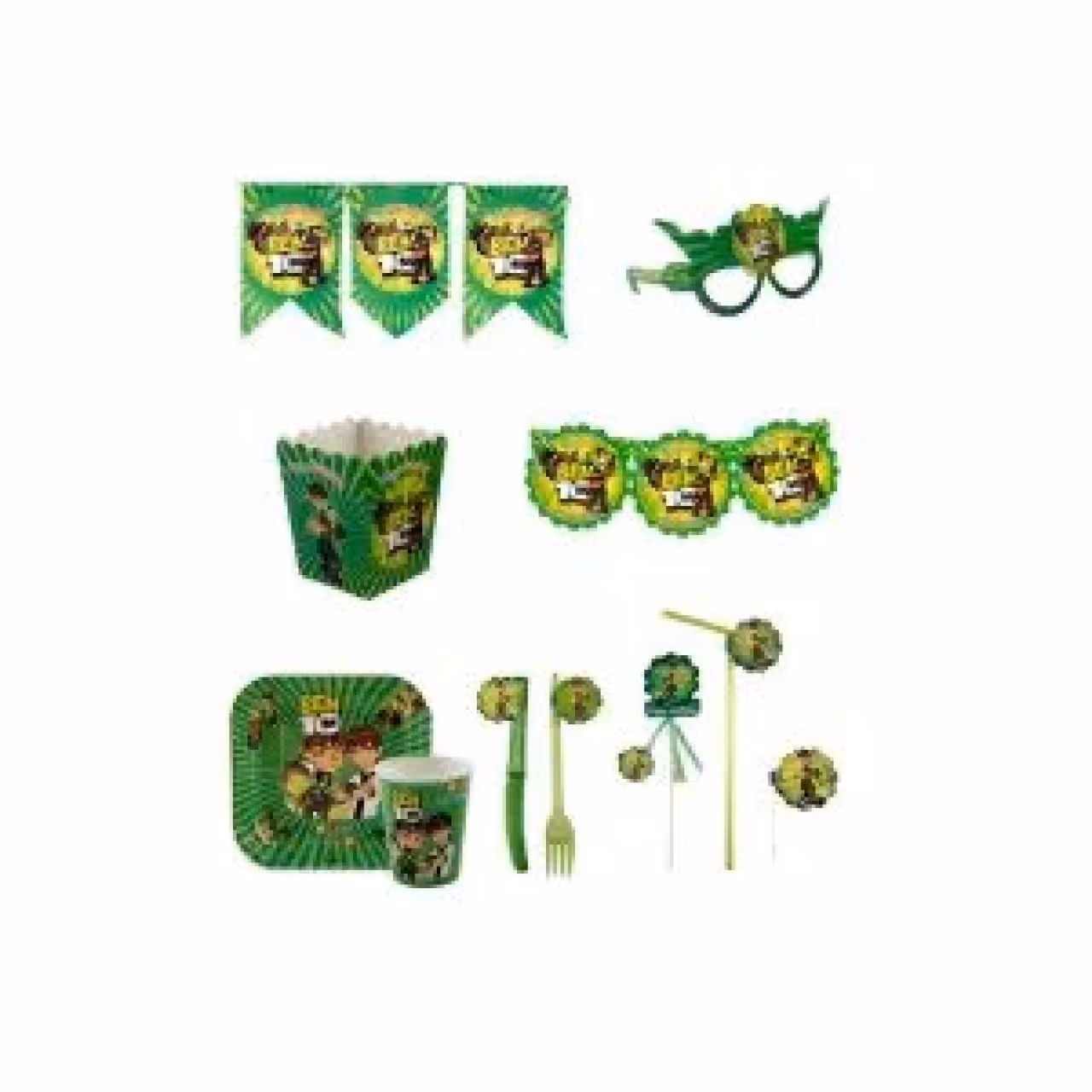 مجموعه 186 عددی تم تولد طرح بن تن Ben10