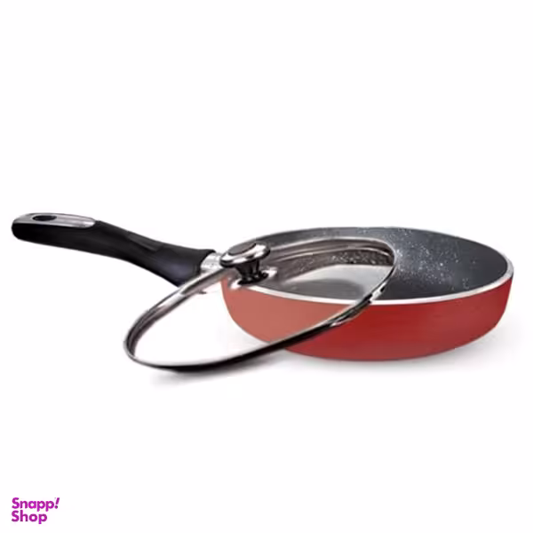 تابه تک دسته درب دار زرساب مدل گرانیتا سایز 24