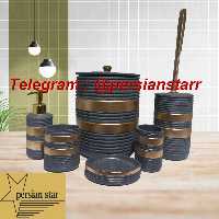 سرویس بهداشتی 6پارچه رزین رومینا 