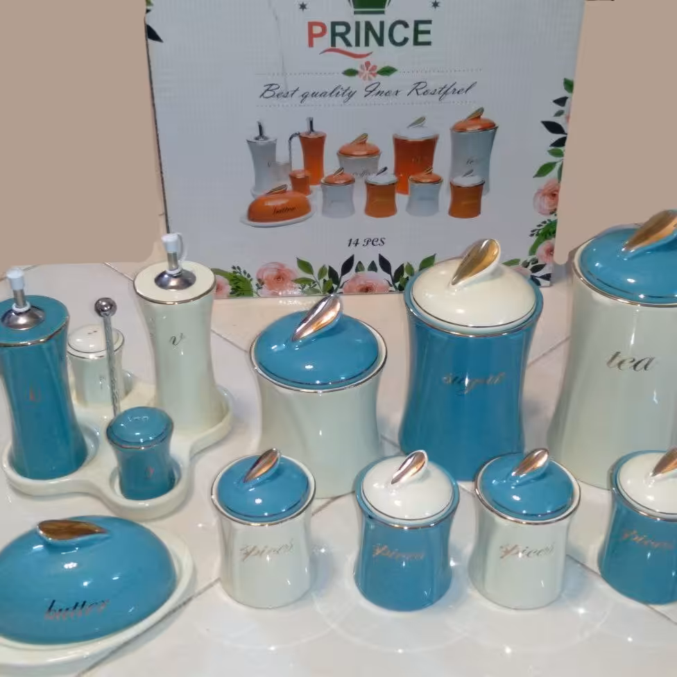 پاسماوری prince
14 پارچه ، جنس بدنه پاسماوری چینی هست و لعاب نیست