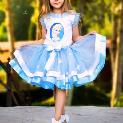 تاپ و دامن فسقلیمون السا فروزن