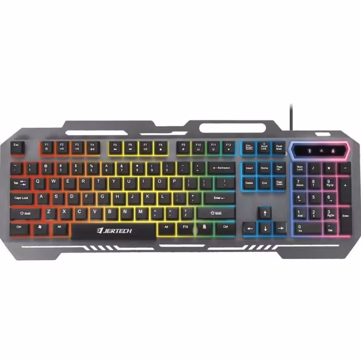 کیبرد گیمینگ جرتک مدل K910 RGB JERTECH