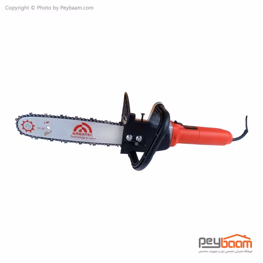 مجموعه 2 عددی مینی فرز و تبدیل مینی فرز به اره زنجیری گریتک مدل GTCS115 GTDD11502