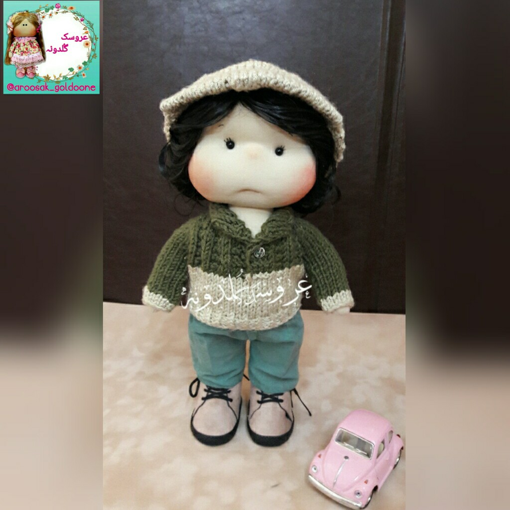 عروسک خنگول طرح پسر 35 سانت