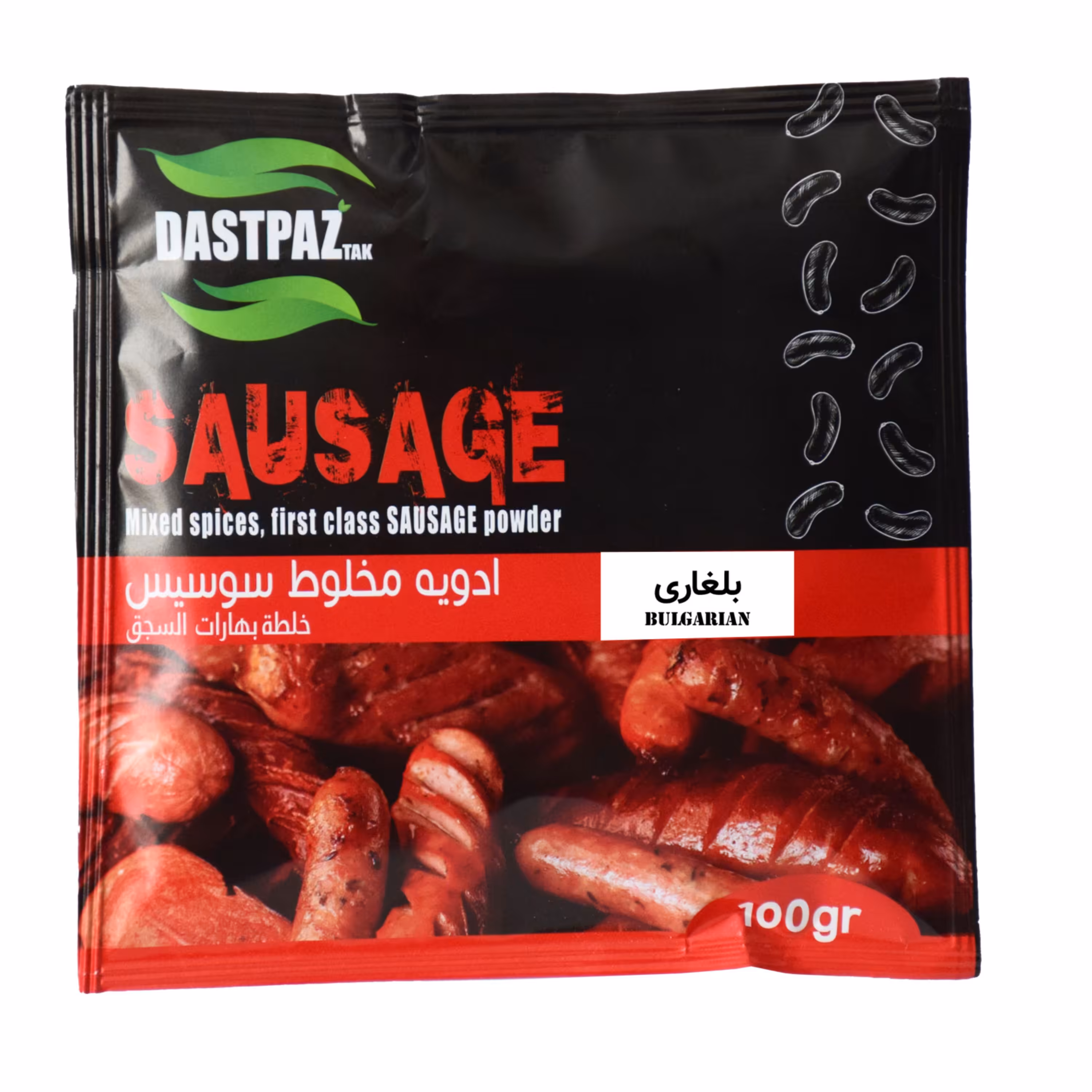 ادویه سوسیس بلغاری دست پز تک 100 گرم