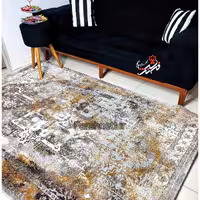 گلیم فرش ماشینی ساوین طرح 4116 سایز 1.10 در 1.60