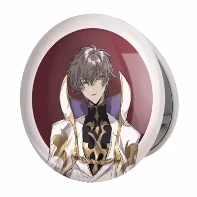 آینه جیبی خندالو طرح کوروراگی سوزاکا انیمه کد گیاس Code Geass مدل تاشو کد 13082