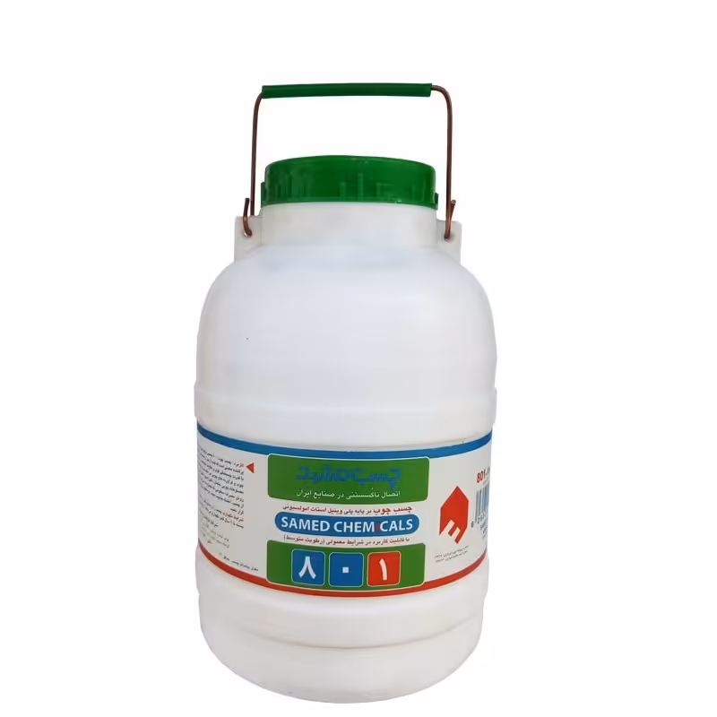 چسب چوب مشهد مدل 801 حجم 7000 میلی لیتر