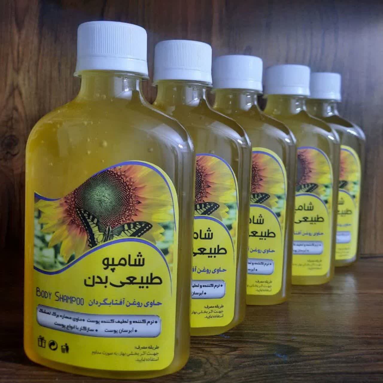 شامپو طبیعی بدن
