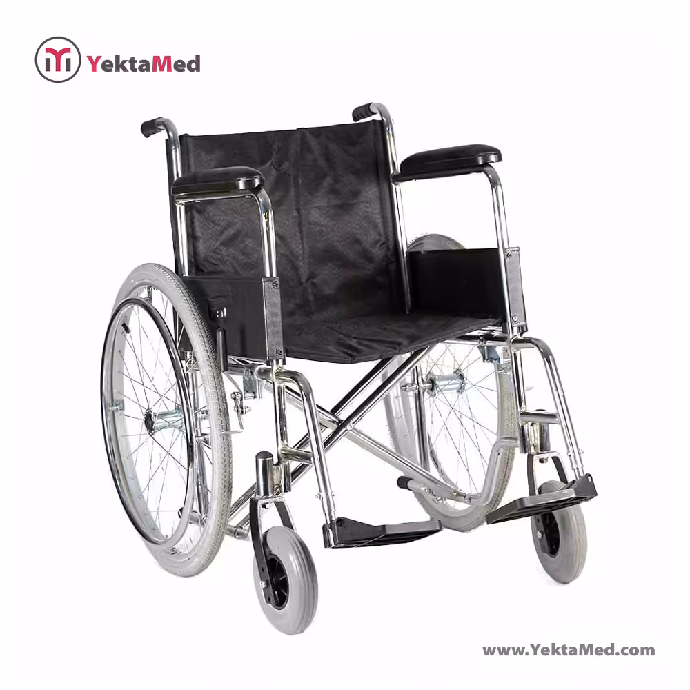 ویلچر یکتا تجهیز البرز مدل چرخ بادی