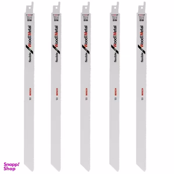 تیغه اره همه کاره بوش مدل 2608656022 بسته 5 عددی