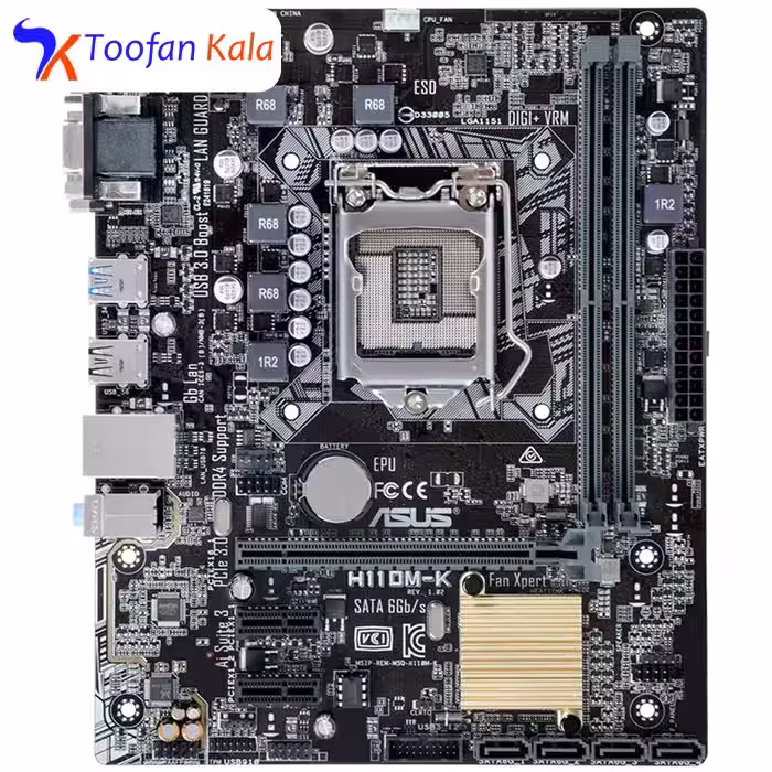 مادربرد ایسوس مدل H110M-K   Asus H110M-K Motherboard
