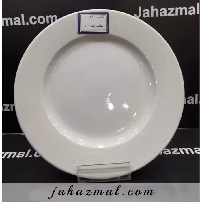 بشقاب تخت 21 هتلی چینی تقدیس (پیش دستی)