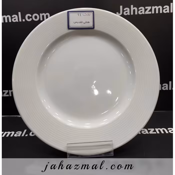 بشقاب تخت 21 هتلی چینی تقدیس (پیش دستی)