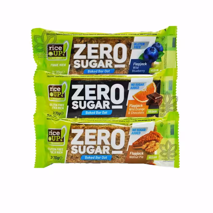 پک 3 تایی اوت بار ( جو دو سر بدون گلوتن و شکر افزوده ) رایس آپ – rice up