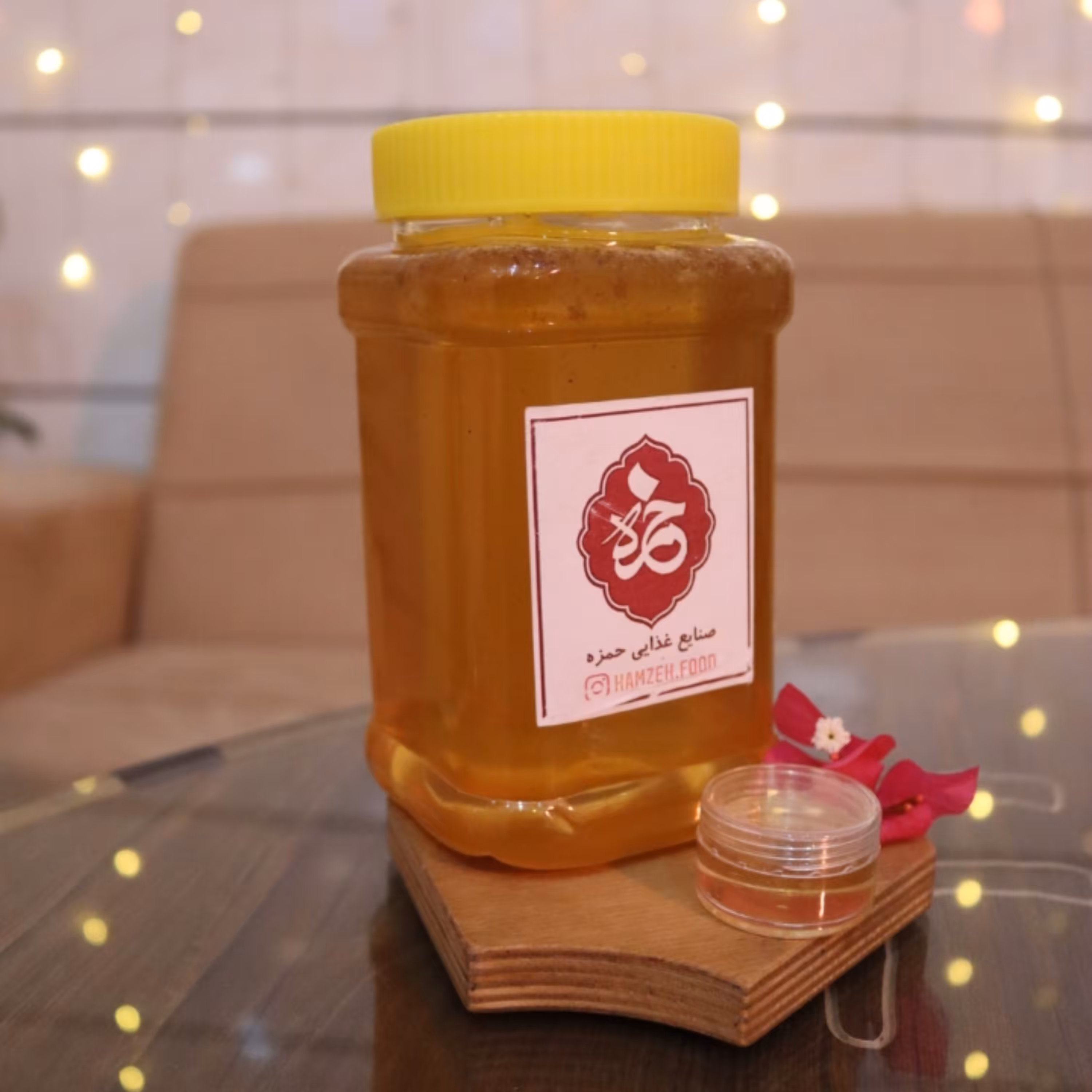 عسل چند گیاه طبیعی. تغذیه شده. 1300 گرمی