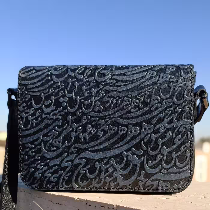 کیف چرم دست دوز زنانه  با چرم طبیعی 