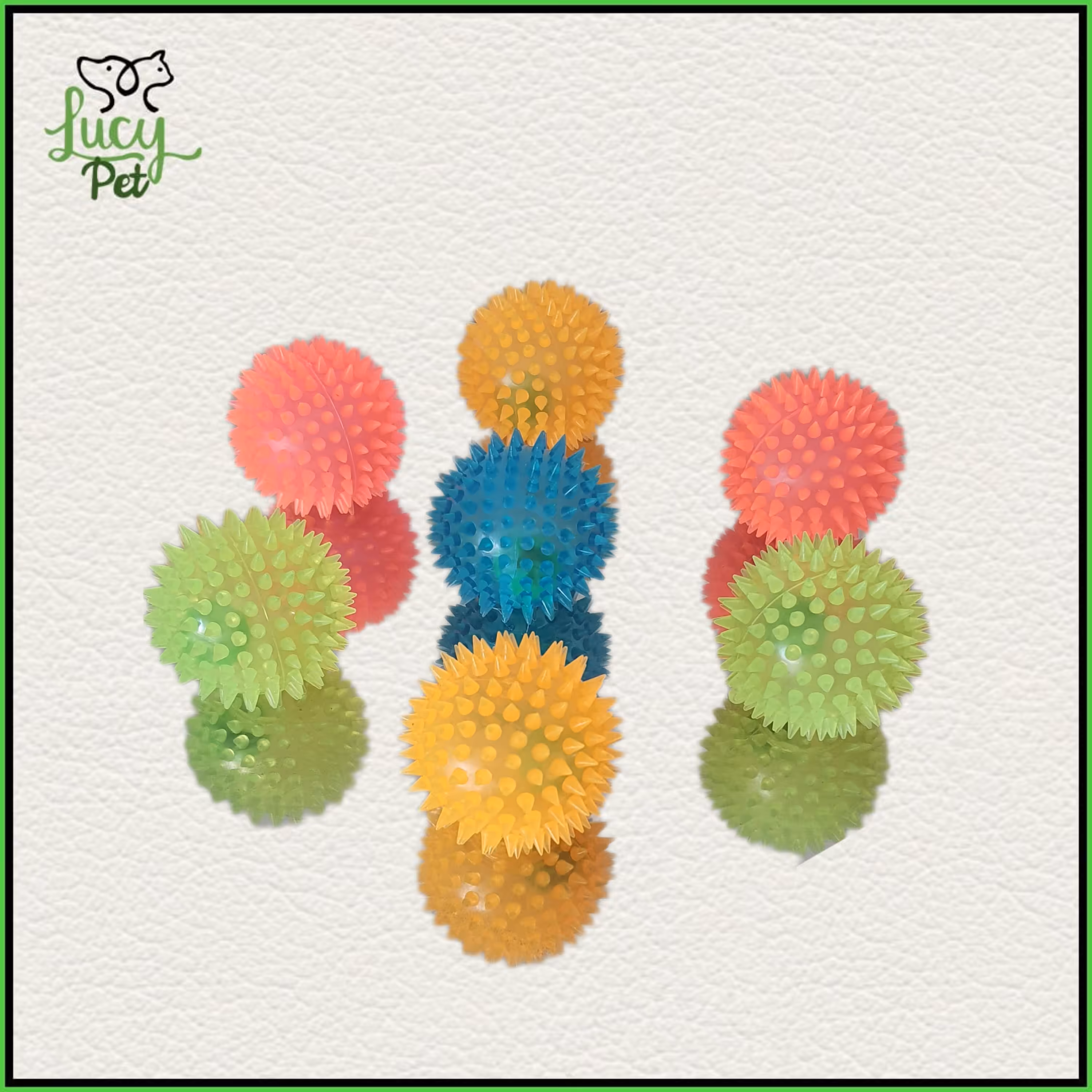 اسباب بازی توپ چراغ دار خار دار