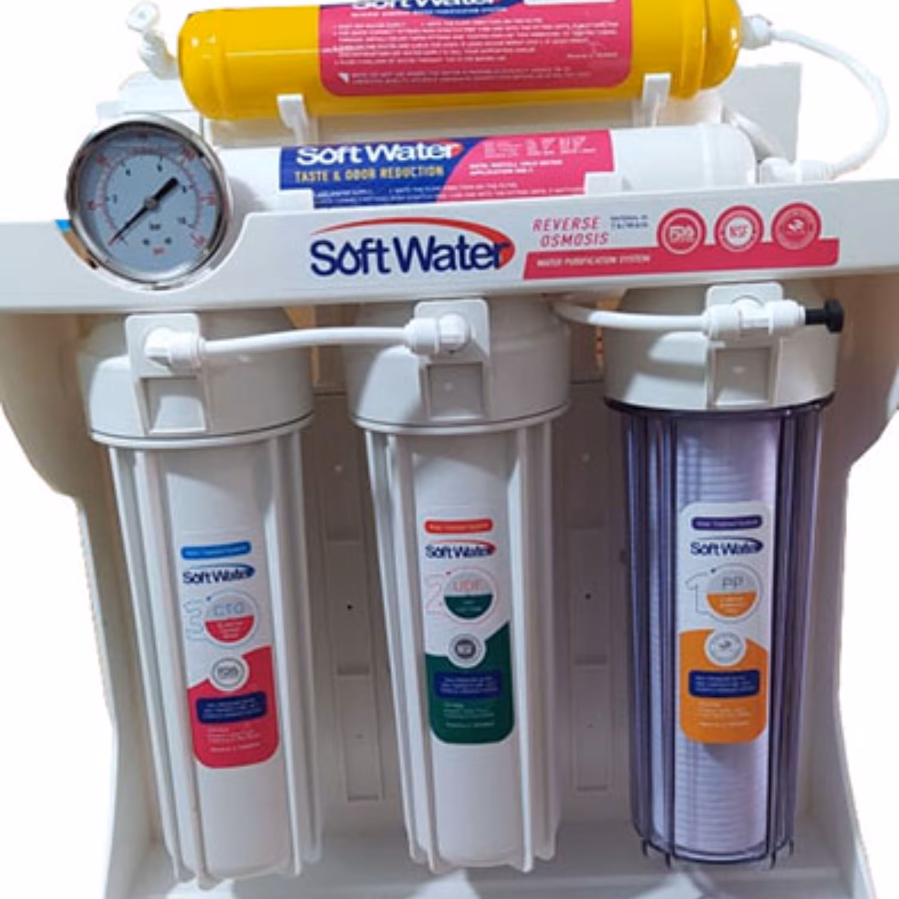 دستگاه تصفیه آب شیش مرحله -پایه دار  -سافت واتر چین درجه یک