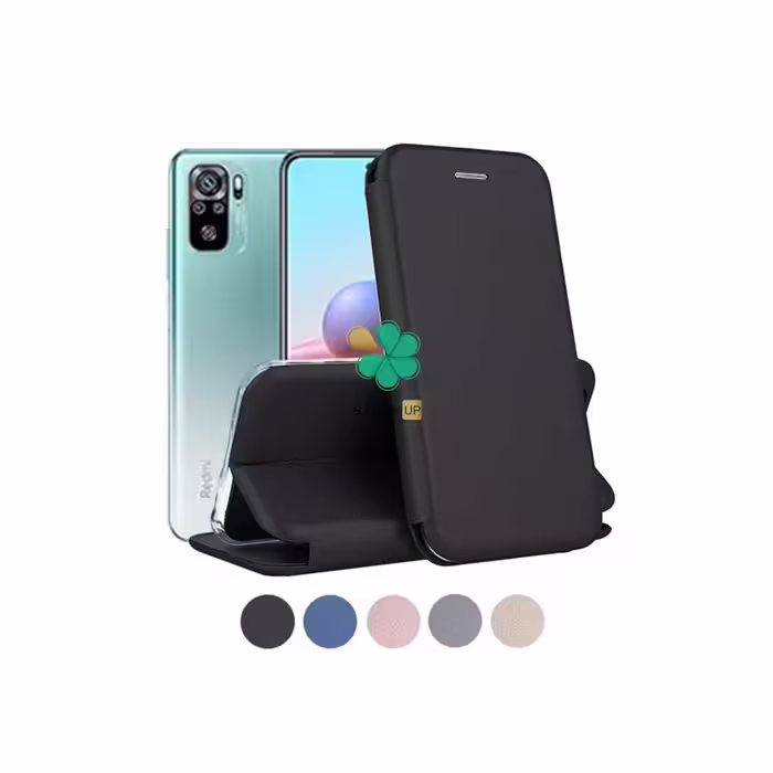 کیف کلاسوری چرمی گوشی Xiaomi Redmi Note 10
