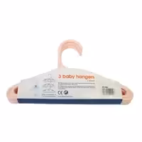 چوب لباسی 3 عددی نوزاد و کودک به رنگ صورتی برند دودیه dodie  کد cxg187m