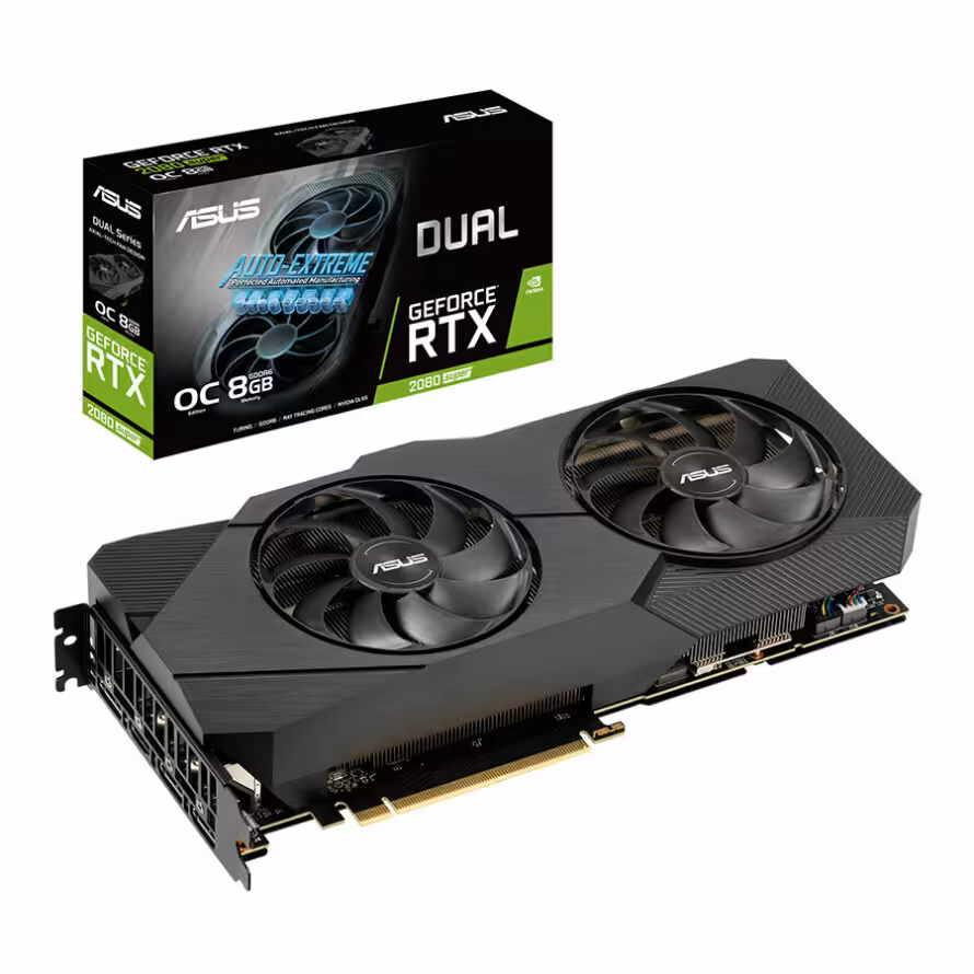 کارت گرافیک ایسوس DUAL RTX 2080 S 8G EVO