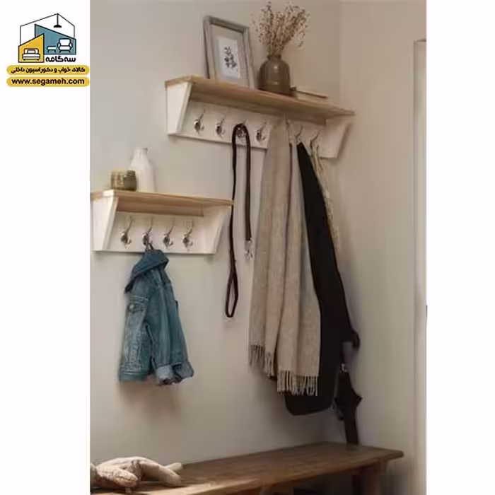 جالباسی دیواری کد JLP04 - فروشگاه سه گامه