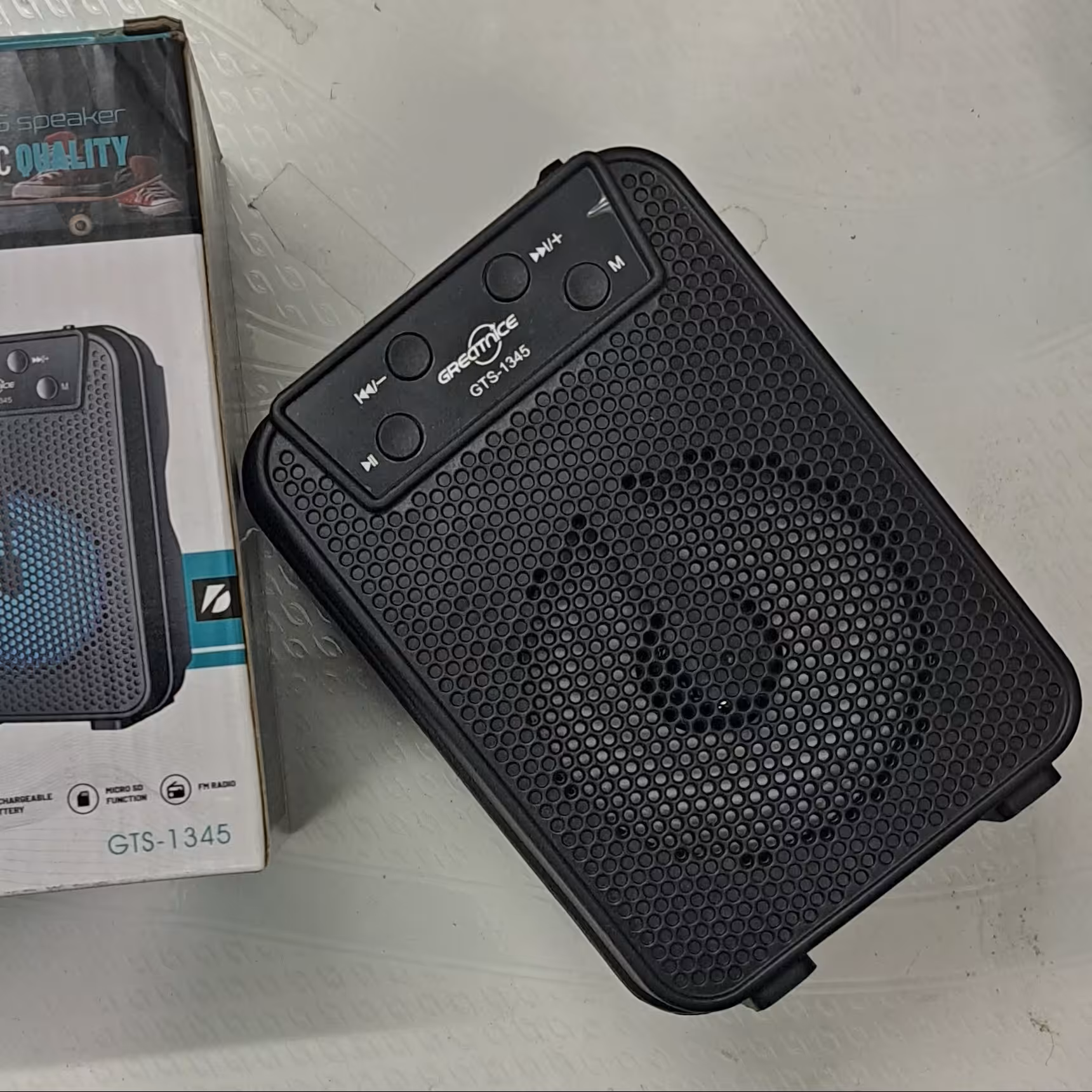 اسپیکر بلوتوثی گریت نایس مدل 1345 کیفیت عالی gts-1345