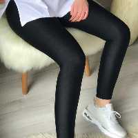 لگ شاین  رنگ مشکی کمر پهن 10 سانتی  سایز L و xl و xxl برند  chic