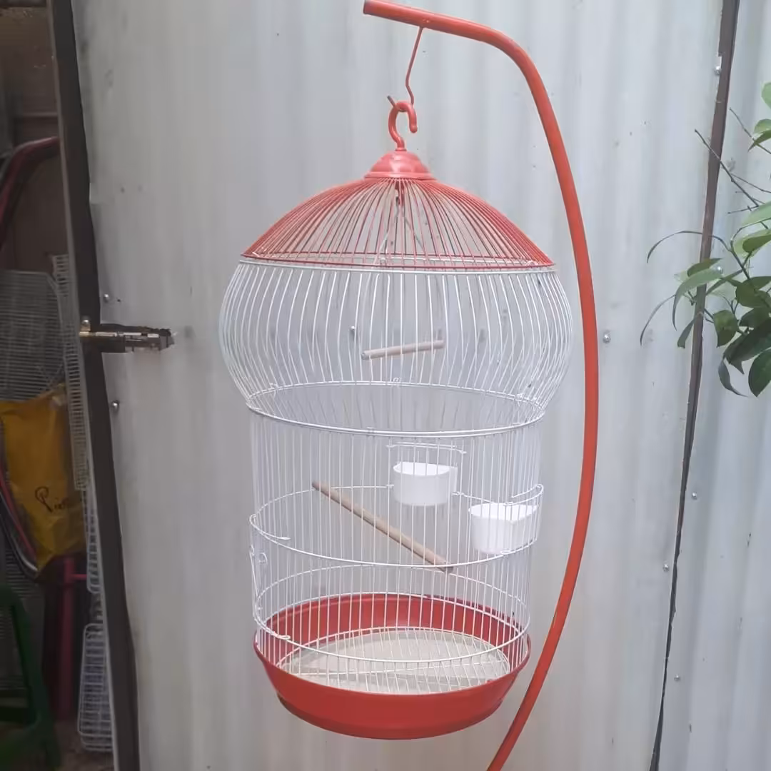 قفس پرنده استوانه‌ای [ دارای رنگبندی مختلف ]
