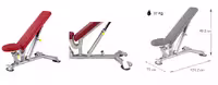 نیمکت مدرج BH MULTI POSITION BENCH