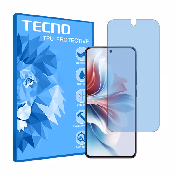 گلس اوپو F25 Pro مدل هیدروژلی مات آنتی بلو برند تکنو کد S