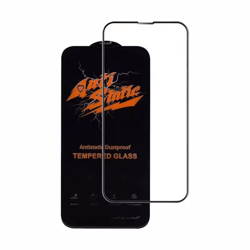 محافظ صفحه نمایش TEMPERED GLASS مدل آنتی استاتیک مناسب برای گوشی موبایل FOR IP 12/12PRO