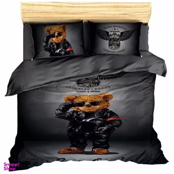 سرویس روتختی مدل خرس یک نفره 5 تکه