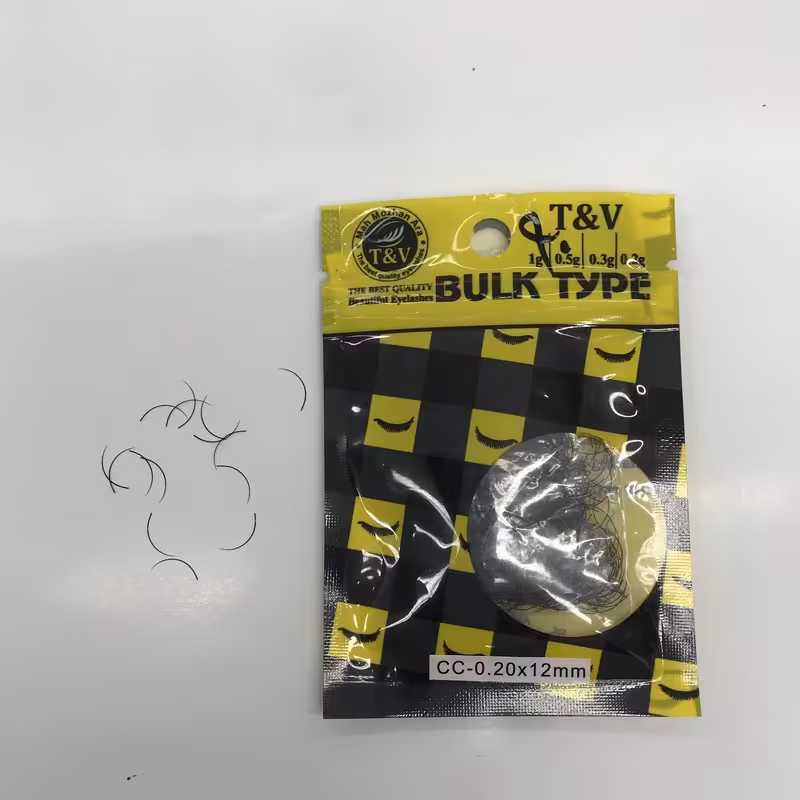 مژه بالک مدل CC مخصوص کاشت کلاسیک تی اند وی T&amp;V - 12MM