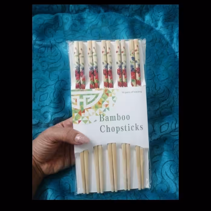 چوب غذاخوری چاپستیک مجموعه 10 عددی