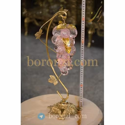 انگور کریستال اصل پایه برنزی
